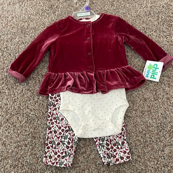 Girls 3pc outfit size 12 months - Picture 1 of 1
